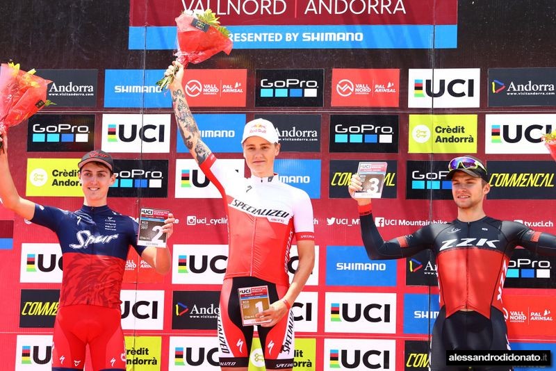 Coppa del mondo vallnord podio under 23